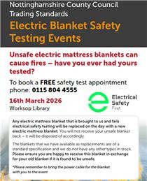 Electric Blanket Testing